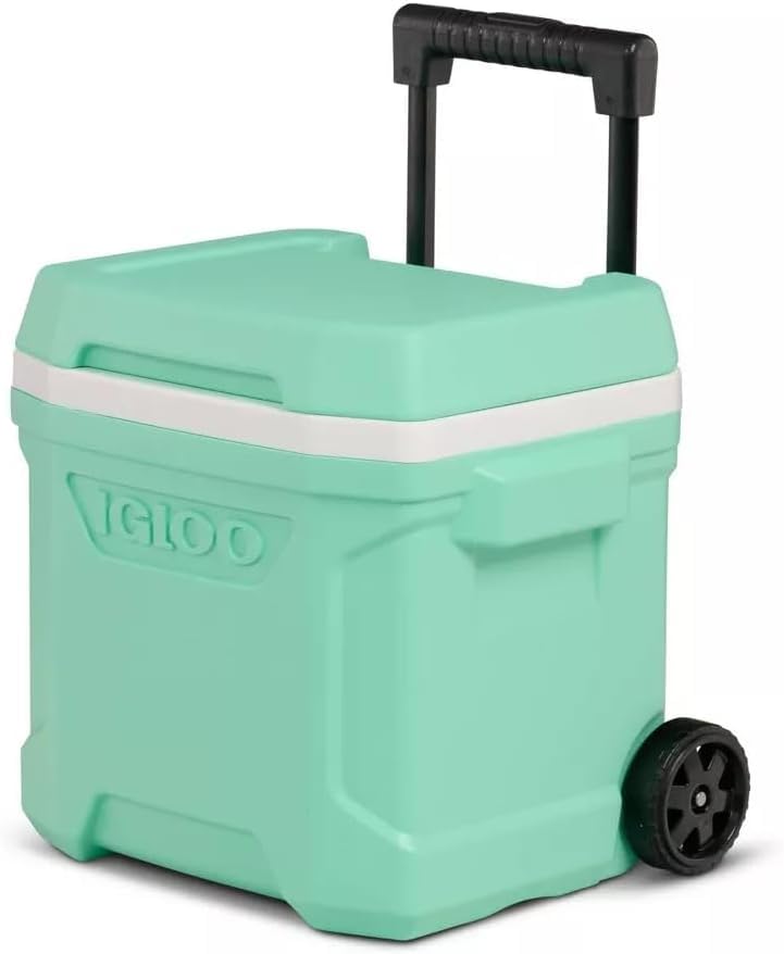 Image of Igloos Cooler Hard-Sided Ice Chest, Insulated Portable Cooler, Heavy-Duty, Leak-Resistant Lid, Lightweight Ergonomic Handle