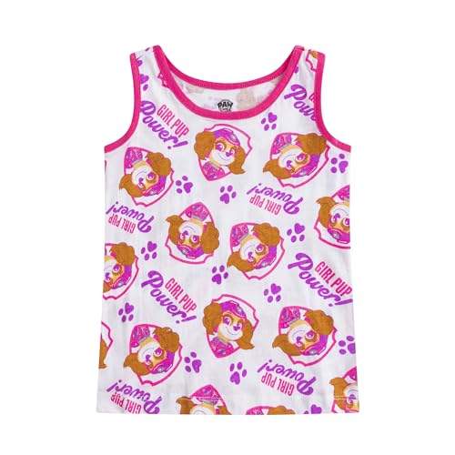 Nickelodeon Paw Patrol Girls 3 Pack Tank Top for Toddler and Little Kids4