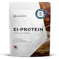 edubily® Eiklar Protein Pulver aus Freilandhaltung - Premium Eiweißpulver ohne Milch - Laborgeprüft (750 g, Mousse au Chocolat)