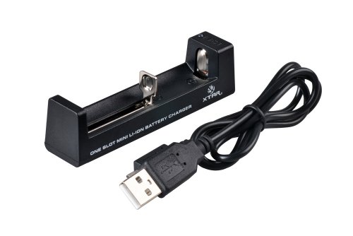XTAR MC1 1 canal batterie li-ion Chargeur pour 10440/14500/14650/16340/17500/17670/18350/18500/18650/18700/22650/25500/26650 Batterie li-Ion