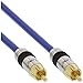 Produktbild InLine 89405P Cinch Kabel AUDIO, PREMIUM, vergoldete Stecker, 1x Cinch Stecker / Stecker, 5m