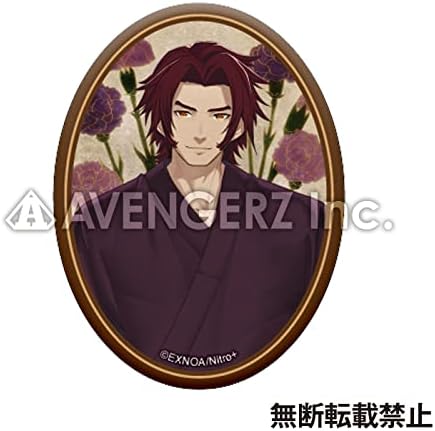 Amazon アヴェンジャーズ 刀剣乱舞 Online 華こよみ絵巻 缶バッジ 楕円 蜻蛉切 ブリキ製 アニメ 萌えグッズ 通販