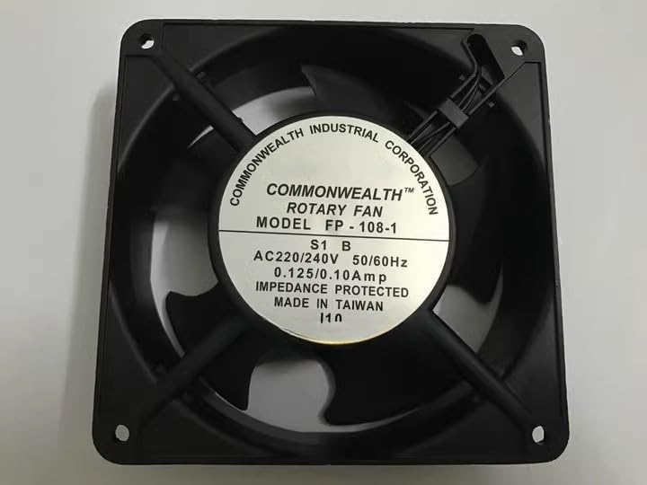 New Cooling Fan 12038 FP-108-1 S1 B 220/240V 0.125-0.10Amp AC Fan