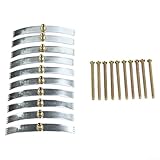 壁ボックス修理用ねじ 鋼製ジャンクションボックスマウント ソケットボックス固定具 電気スイッチ修理フック 簡単取付 耐久性 スクリューフック10個セット 壁スイッチ修理ツール DIY修理キット 電気工事用品 スイッチプレート固定具 壁コンセント修理パーツ