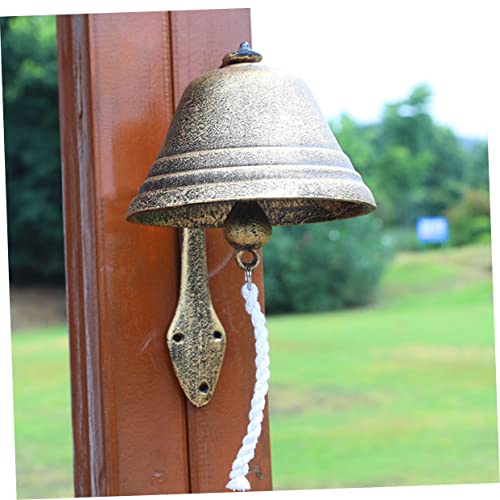 jojofuny Campainha De Porta Decorativa Campainha De Parede Vintage Campainha Rústica Carrilhão Decor