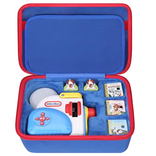 FBLFOBELI Hard Case Compatible with Little Tikes Story Dream Machine Books Starter Set, Toys Storage Case with Handle for Storytime Audio Play for Little Tikes Character Collection - Thumbnail 5