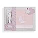 Interbaby Draps de Lit de Bébé Coraline Luna Rose avec Set de Brosses
