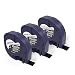 3x Madhurlabels Compatible pour Dymo LetraTag Plastique Ruban LT-335 Blanc sur Noir 12mm x 3m, recharge Dymo Ruban pour Dymo LetraTag LT-100H LT-100T LT110T QX50 XR XM 2000 Étiqueteuse