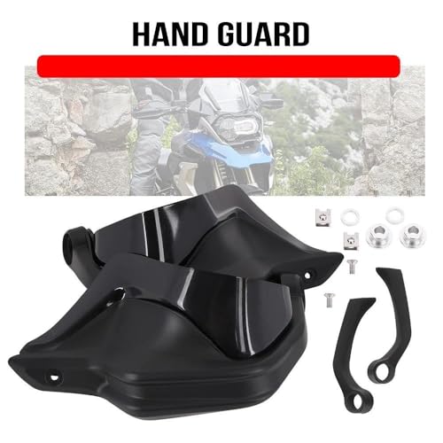 Protecteur garde main moto S1000XR en polymère ultra résistant noir - 4