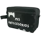Neceser para Gato Divertido y Original – Bolsa de Viaje para Accesorios de Mascota – Organizador para Amantes de los Gatos – Fabricado en España con Materiales de Calidad