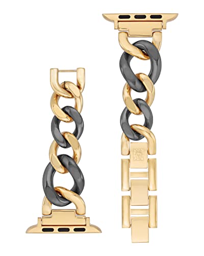 Image of Anne Klein Fashion Chain Bracelet for Apple Watch, Secure, Adjustable, Apple Watch Replacement Band, Fits Most Wrists