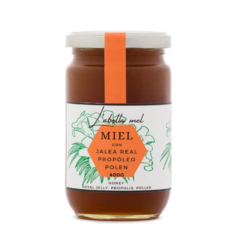 Miel con Jalea Real, Propóleo y Polen - 400g / L' Abella Mel
