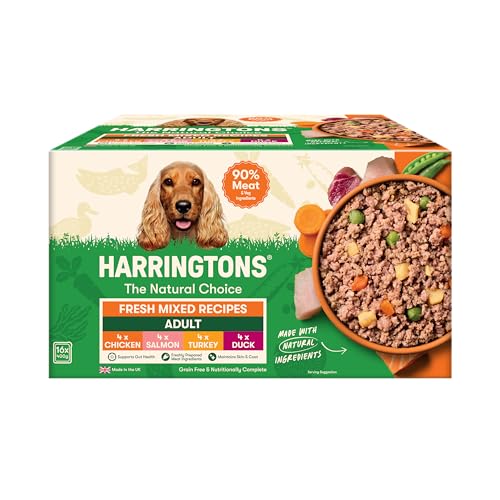 Harringtons Complete Wet Adult Dog Food Trays Mixed Pack 16x400g