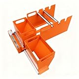 Artificial Turf Installation Tool Glue Applicator Glue Spreader for Spreading Glue on Turf Seam Tape (orange)