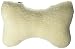 Carolina Pet Sherpa Bone Shaped Pillow/Toy for Pets, Small, Natural