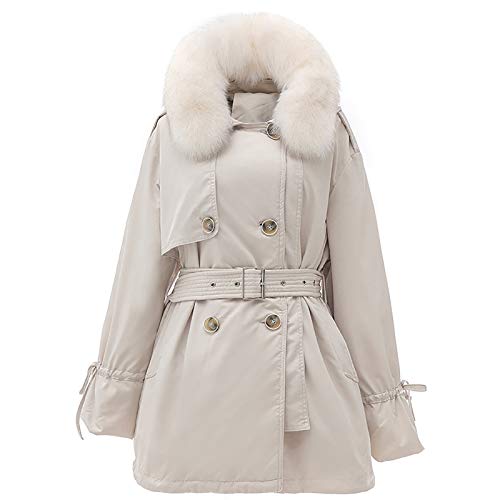 Adynice Echtpelzkragen Damen & Herren - Waschbärfell Kragen Für Daunenjacken & Mäntel