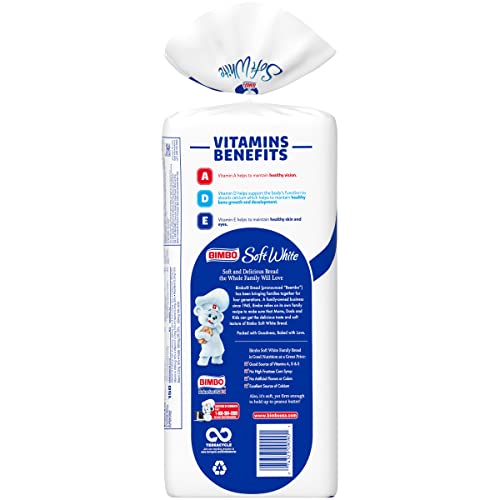 Bimbo Soft White Bread, 567 G #TOP2
