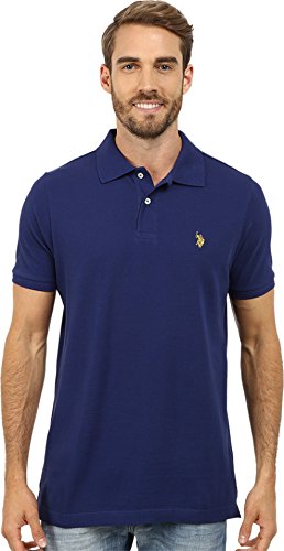 U.S. Polo Assn. Men's Solid Polo with Small Pony U.S. Polo Assn. Men's Solid Polo with Small Pony