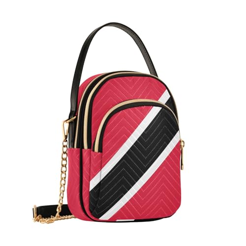 Image of Patriot Flag Cell Phone Purse Crossbody Handbag Durable Shoulder Bag Sturdy Travel Pouch