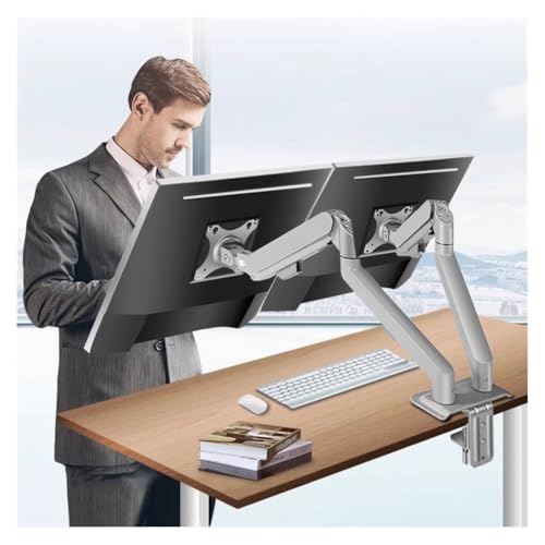 Support de moniteur et double écran réglable 17 30 pouces - 3