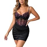 Korsett Damen Halloween Vollbrust Bauchweg Gürtel Corsage Shapewear Corset
