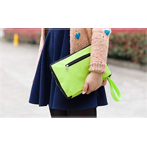 ZHAOHUI Einkaufstrolley Multifunktion Faltbar Einkaufstasche tragbar Wasserdichtes Oxford-Tuch, Laden Sie 6 kg Grün… – Bild 7