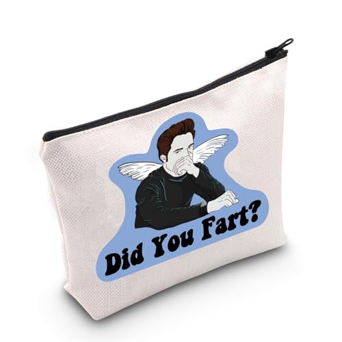 MEIKIUP Movie Inspired Gift Bag - Edward Fandom Fans Funny Cosmetic Bag