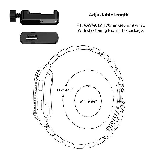 Correa de acero para reloj compatible K57 Lamshaw miniatura 4