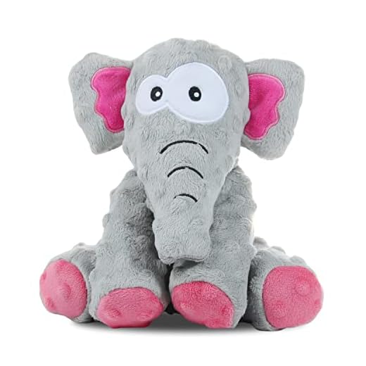 Bzonsmart Dog Toys, Squeaky Plush Dog Toy for Puppy Small Medium Dogs, Cute Soft Stuffed Puppy Toys for Teeth Cleaning and Boredom
