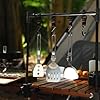 Folding Spatula Turner, Outdoor Portable Stainless Steel Cooking Turner with Foldable Handle, Kitchen Spoon for Hiking, Picnic, Camping