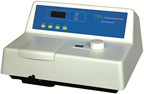 722S Visible Spectrophotometer, 340-1000nm, With RS232 parallel l interface, With Software