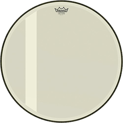 Remo P3-1022-00-Flt-U Power Stroke P3 Felt Tone Hazy Bass Drumhead, 22" #TOP27