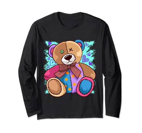 Oso Vudú Muñeca de peluche Kawaii Otaku Cartoon Anime Play Manga Larga
