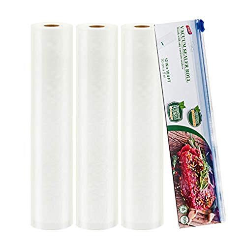 TAILINK Food Saver Vacuum Sealer Bags Rolls-Vacuum Food Saver Bags Keeps Food Fresh,Suitable For Preservation Of Fruits and Vegetables,3 Rolls TAILINK Food Saver Vacuum Sealer Bags Rolls-Vacuum Food Saver Bags Keeps Food Fresh,Suitable For Preservation Of Fruits and Vegetables,3 Rolls