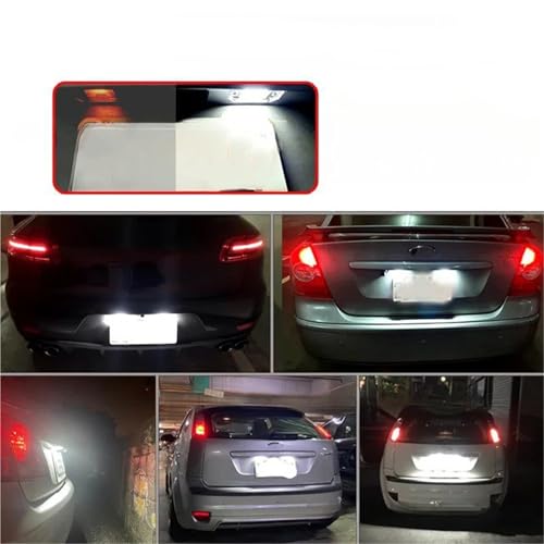 Luces matrícula LED Jaguar XF X250 2007-2015 plafón matrícula 4