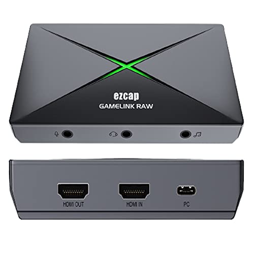 Image of MICROWARE Ezcap 333 Game Link Raw 4K30 /2K120 Input /Output /Capture /Strea-ming
