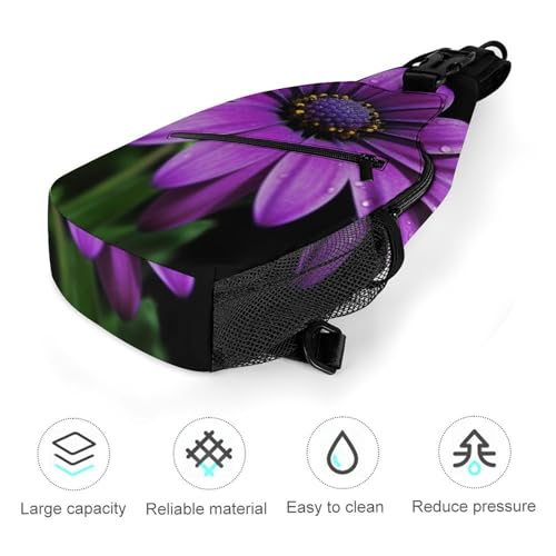 Mochila tipo sling blanca para hombre y mujer miniatura 5