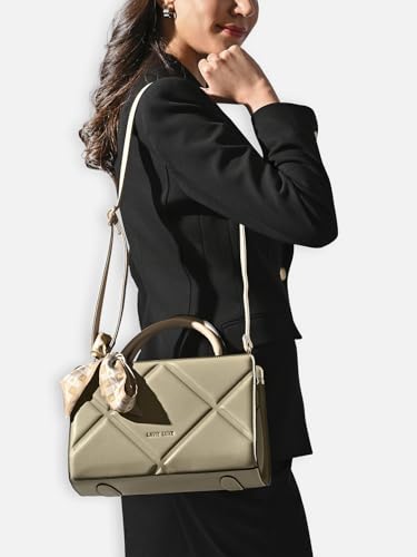 Image of Lavie Luxe Women's Quaro Horizontal Satchel Handbag for Women | Satchel Bag for Work | Ladies purse | Stylish Shoulder Bag | Gift For Women