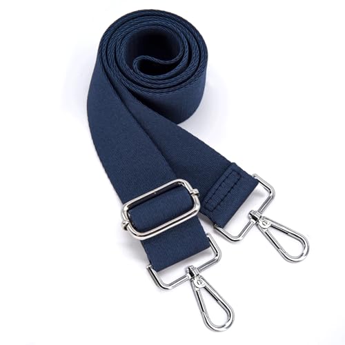 Image of S&loyoe Thickened Solid Color Purse Straps Replacement Crossbody Bag Strap Adjustable Wide Guitar Straps for Handbags 1.5inch