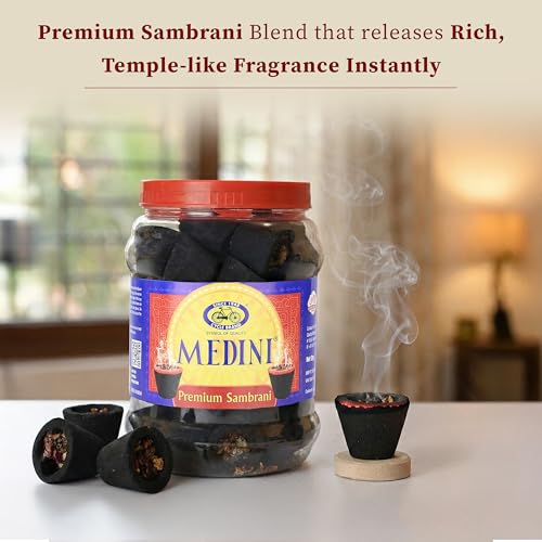 Image of Cycle Pure Medini Premium Sambrani Cups - Long-Lasting Aromatic Dhoop for Daily Puja & Spiritual Rituals