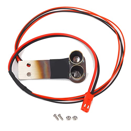 GORCWAN 1/10 RC Racing Car Exhaust Pipe Metal Tailpipe for 1/10 Drift Crawler HPI HSP94123 D4 Sakura...