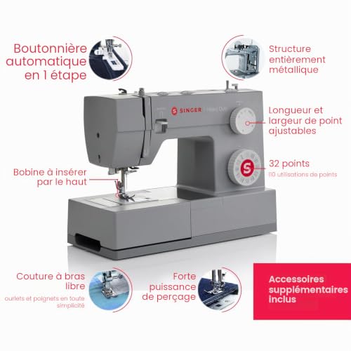 Machine Singer Heavy Duty 4432 robuste avec 32 points de couture - 3