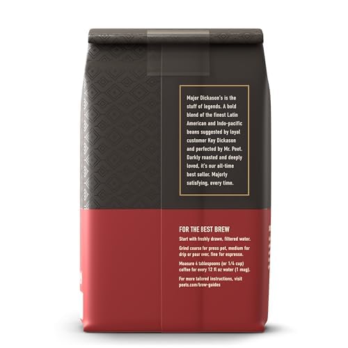 Café Peet's Major Dickason's Blend, Grano Entero, Tostado Oscuro, 18 oz miniatura 12