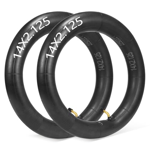 Molibisty 14x2.125 Inner Tube 57-254 Bike Tube with CR202 Angled Valve Stem