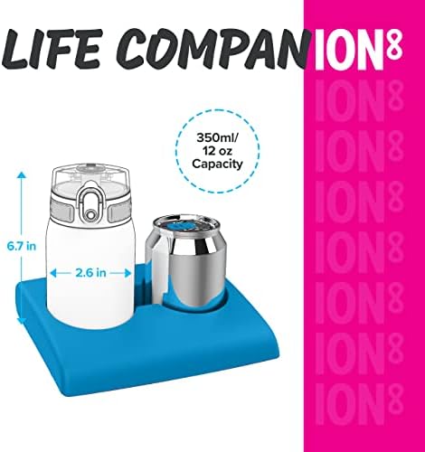 Ion8 Szczelna butelka na wodę dla dzieci, bez BPA, Koty, 350ml (12oz)