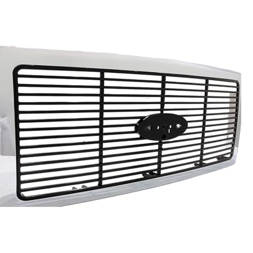 Image of Front Grille Chrome Shell Assembly Fit for Ford 2006-2007 F-250 F-350 F-450 F-550 Super Duty Replaces FO1200459