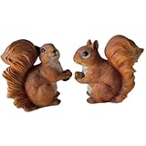 Polyresin Generic Eichhörnchen, Filly & Fluffy, Polyresin, 2 Stück, 301911