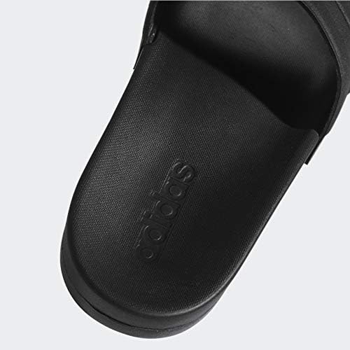 adidas Unisex-Adult Adilette Comfort Slide Sandal 9 Core Black