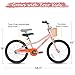 WEIZE Kids Bike, 20 Inch Children Bicycle for Boys & Girls Ages 6-12 Years Old, Rider Height 48-62 Inch, Adjustable Seat & Handlebars, Coaster Brake, Pink