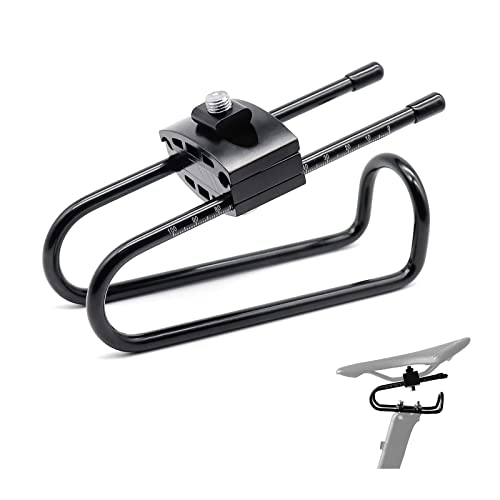 splumzer Amortiguador de bicicleta, Sillín de bicicleta de aleación de resorte de acero dispositivo de suspensión, Asiento de bicicleta de carretera Amortiguador piezas de ciclismo Cover